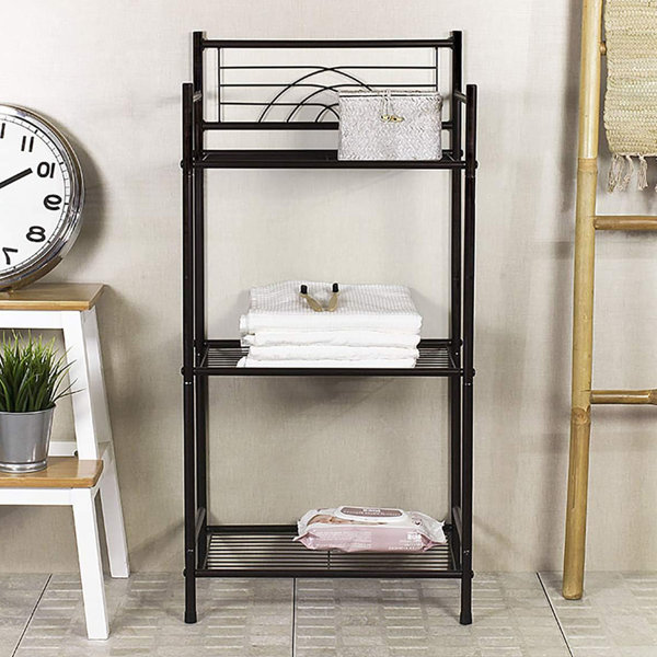 Rebrilliant 3Tier Free Standing Wire Rack Durable Metal Shelving